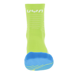 Běžecké ponožky UYN Man Run Fit Socks Lime/Blue