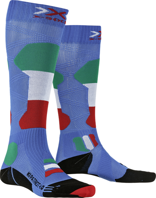 Lyžařské ponožky X-Socks Ski Patriot 4.0 Italy - 2025/26