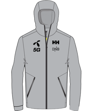 Mikina Helly Hansen HP Grey FZ Jacket - 2023/24