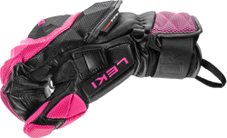 Lyžařské rukavice LEKI WCR Venom SL 3D Mitt Pink - 2025/26