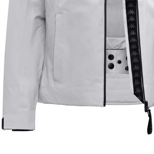 Lyžařská bunda Kappa 8CENTO 810 US Grey Lt Lead - 2025/26