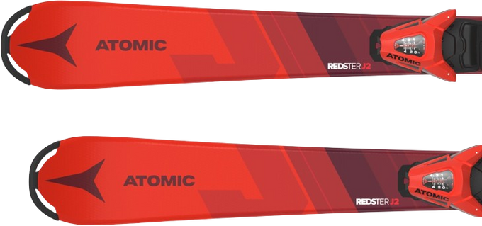 Sjezdové lyže Atomic Redster J2 100-120 + C 5 GW Red/Black - 2024/25