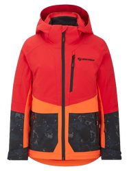 Bunda Ziener Trivor Lady Padded Red Orange Pop - 2025/26
