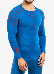 Funkčné tričko UYN Man Resilyon Uw Shirt Lg Sl.turtle Neck Blue/Red - 2024/25