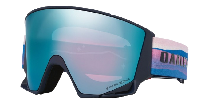 Lyžařské brýle Oakley Flow Scape L Mikaela Shiffrin Signature/Prizm Snow Sapphire Iridium + Additional lens Prizm Snow Iced Iridium - 2025/26