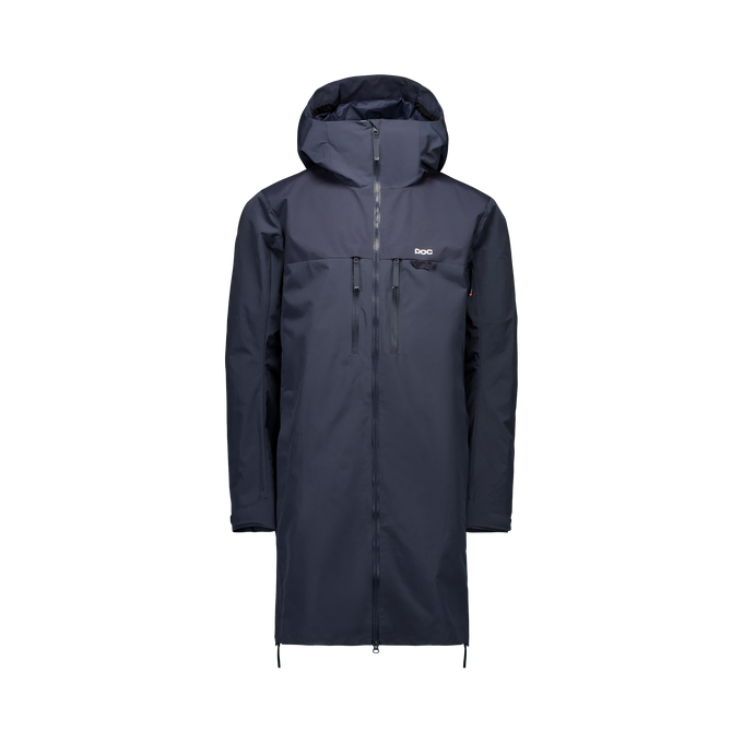 Pláštenka POC Race Mentor Coat Apatite Navy- 2025/26
