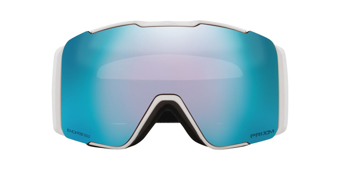 Lyžařské brýle Oakley Line Miner Pro M Matte White/Prizm Snow Sapphire Iridium + Additional lens Prizm Snow Iced Iridium - 2025/26