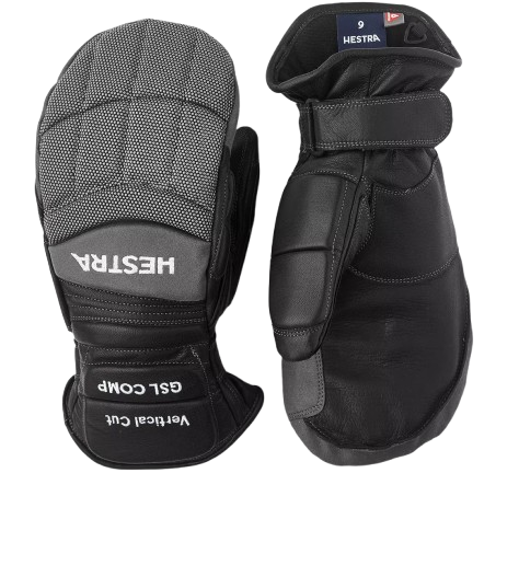 Lyžařské rukavice Hestra GSL Race Comp Mitt Black/White - 2025/26