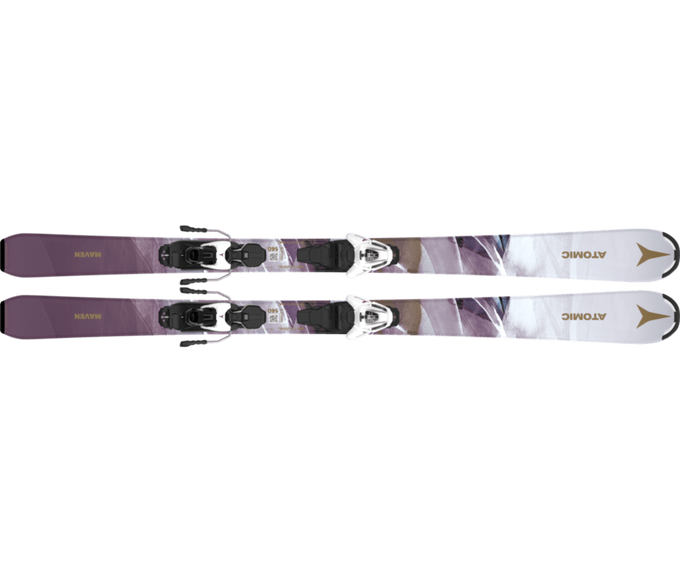 Sjezdové lyže Atomic Maven Girl White/Lavender - 2025/26