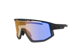 Sluneční brýle BLIZ Fusion Nano Nordic Light Matt Black/Coral Orange Blue
