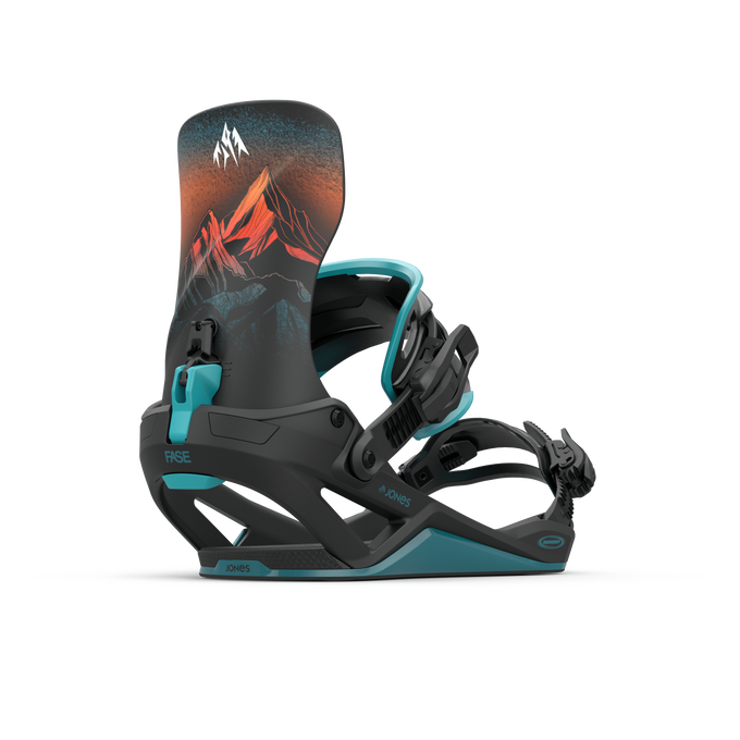 Vázání na Snowboard Jones Mercury Fase Blue Art - 2025/26