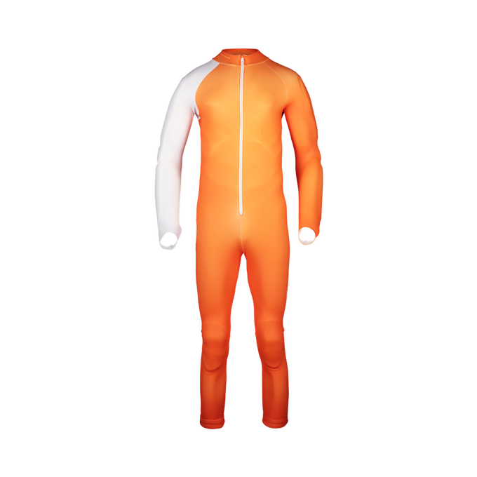 Lyžiarska kombinéza Poc Skin GS Zink Orange/Hydrogen White - 2023/24