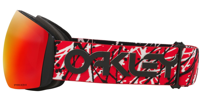 Lyžařské brýle Oakley Flight Deck L Red Eddie/Prizm Snow Torch Iridium - 2025/26