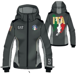 Bunda Emporio Armani  Fisi Ski Jacket Dark Grey - 2024/25