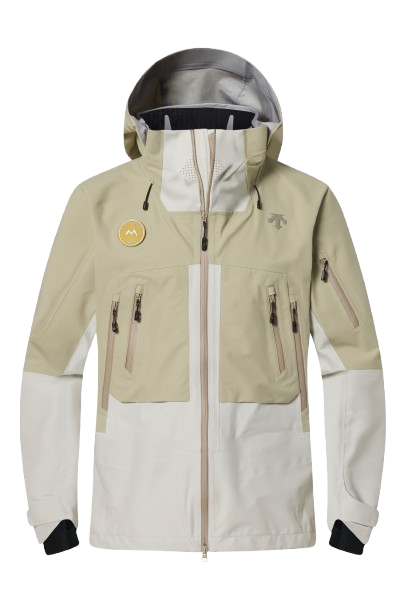 Péřová bunda Descente S.I.O Shell 3L Jacket Snow Conifer - 2025/26