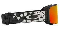 Lyžařské brýle Oakley Line Miner Pro L Black Reinforce/Prizm Snow Torch Iridium + Additional lens Prizm Snow Iced Iridium - 2025/26