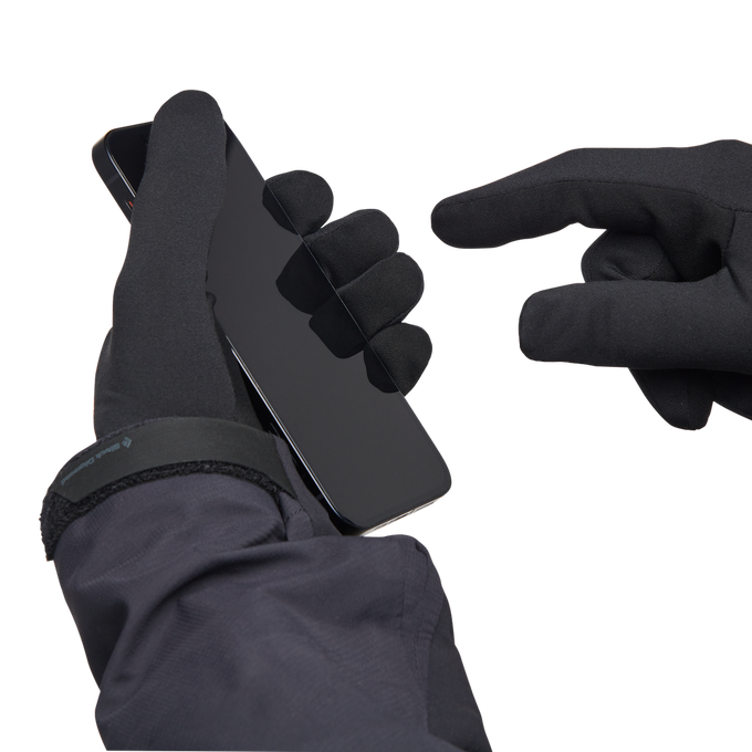 Rukavice Black Diamond Lightweight Screentap Gloves Black - 2023/24