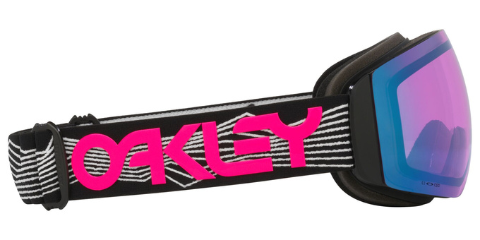 Lyžařské brýle Oakley Flight Deck M Black Wired/Prizm Snow Iced Iridium - 2025/26