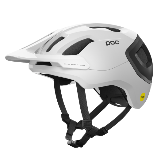 Cyklistická helma POC Axion Race MIPS Hydrogen White/Uranium Black Matt