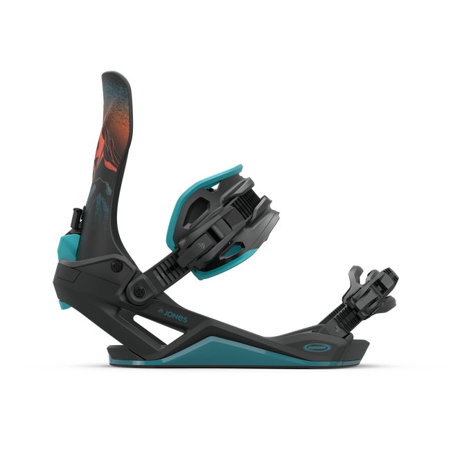 Vázání na Snowboard Jones Mercury Fase Blue Art - 2025/26