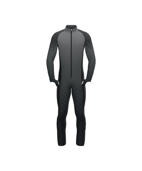 Lyžařská kombinéza Energiapura Competition PRO/Antra/Black (insulated, padded) - 2025/26