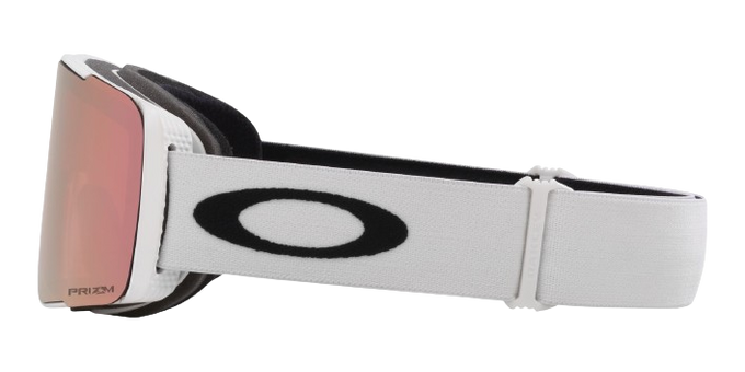 Lyžařské brýle Oakley Line Miner Pro M Matte White Prizm Rose Gold + náhradní zorníky Prizm Sapphi - 2024/25