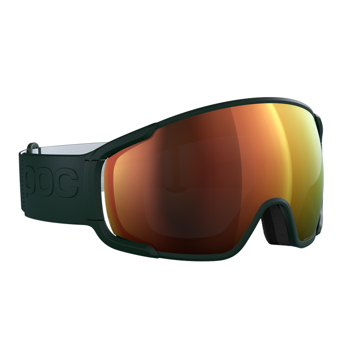 Lyžařské brýle POC Zonula Pargasite Green/Partly Sunny Orange - 2025/26