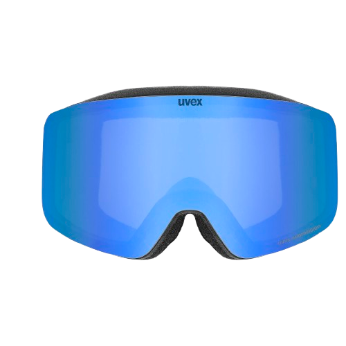 Lyžařské brýle Uvex PWDR FM Black Matt/Mirror Blue - 2025/26