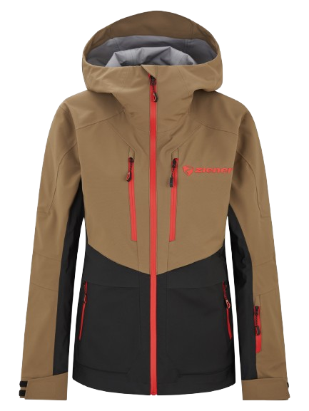 Lyžařská bunda Ziener Trivor Man Padded Walnut Red - 2025/26