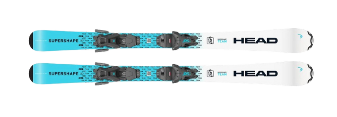 Sjezdové lyže HEAD Supershape Team Easy JRS (107/117) + JRS 4.5 GW CA - 2025/26