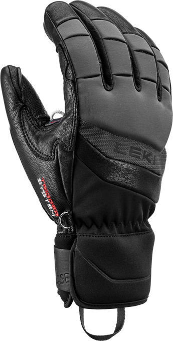 Lyžařské rukavice LEKI Griffin Base 3D Black/Graphite - 2025/26