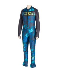Lyžařská kombinéza Spyder Performance Gs Race Suit Jr Cobalt Block Camo - 2025/26
