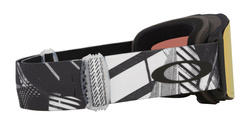 Lyžařské brýle Oakley Line Miner Pro L Black Forge/Prizm 24K Iridium + Additional lens Prizm Snow Sage Gold Iridium - 2025/26
