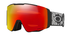 Lyžařské brýle Oakley Line Miner Pro L Black Reinforce/Prizm Snow Torch Iridium + Additional lens Prizm Snow Iced Iridium - 2025/26