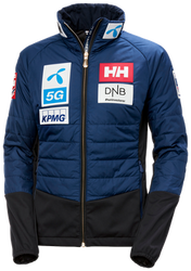 Péřová bunda Helly Hansen World Cup Insulator Jacket Ocean NSF - 2023/24