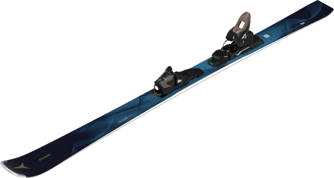 Zjazdové lyže Atomic Cloud Q9 + M 10 GW Black/Sand - 2025/26