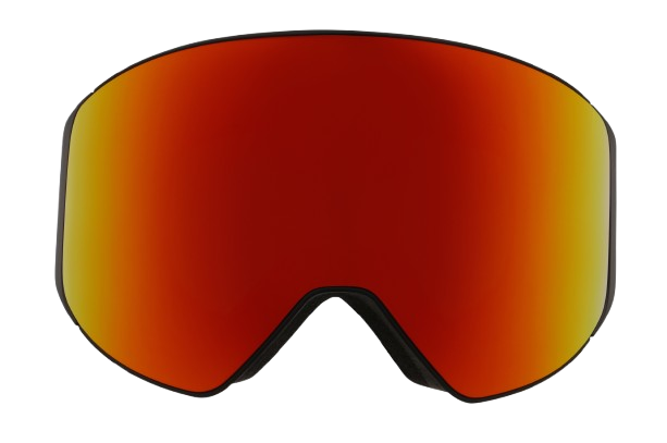 Lyžařské brýle Red Bull Spect Jam Black/Orange With Red Mirror + Přídavné zasklení: - 2025/26