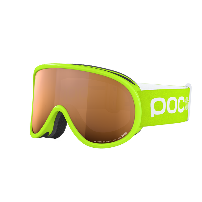 Lyžařské brýle POC Pocito Retina Fluorescent Yellow/Green/Partly Sunny Light Orange - 2025/26