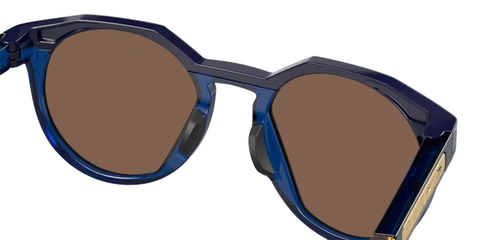 Sluneční brýle OAKLEY HSTN Prizm 24K Polarized Lenses/Navy & Trans Blue Frame