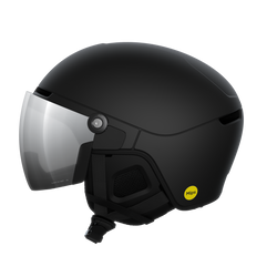 Lyžařská helma POC Obex Visor Uranium Black Matt/Clarity Universal/Partly Sunny/Silver - 2025/26