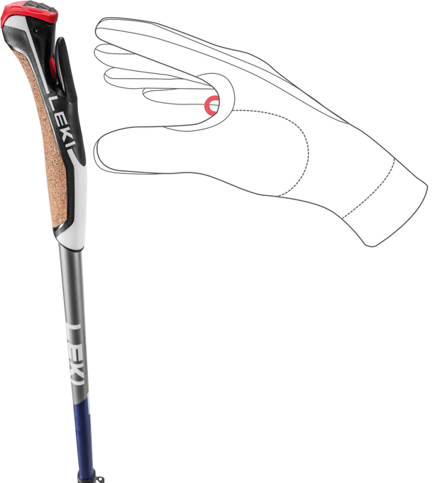 Hole Nordic Walking LEKI TRAVELLER CARBON