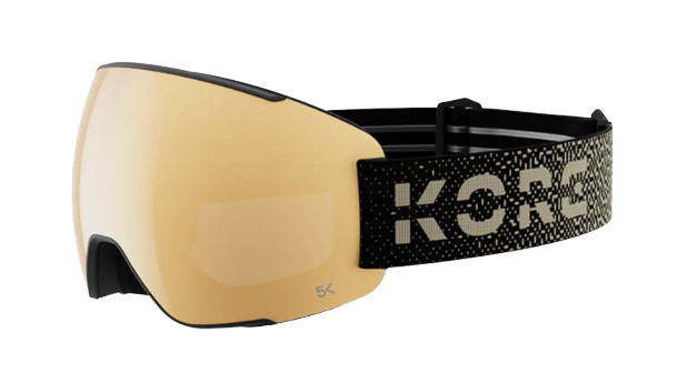 Lyžařské brýle HEAD Magnify 5k Gold/KORE + náhradní zorníky - 2025/26