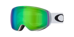 Lyžiarske okuliare Oakley Flight Deck M Prizm Snow Jade Iridium Lenses / Matte White - 2024/25