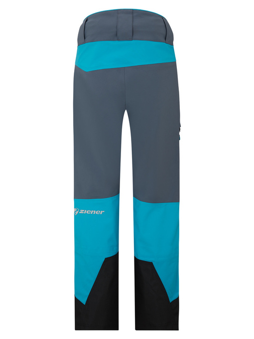 Lyžařské kalhoty Ziener Tewes Full-Zip Junior Teamwear Carribean Ombre - 2025/26