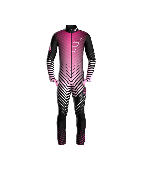 Lyžařská kombinéza ENERGIAPURA Active Black/Fuxia (insulated,unpadded) - 2023/24