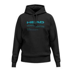 Mikina HEAD Race Hoodie Unisex Black - 2025/26