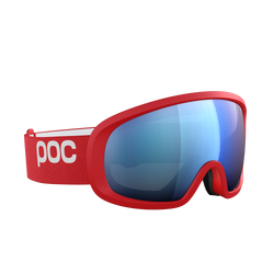 Lyžiarske okuliare POC Fovea Mid Prismane Red/Partly Sunny Blue - 2025/26