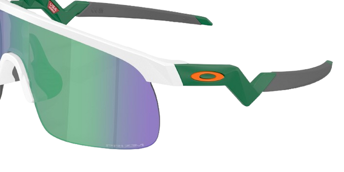 Sluneční brýle Oakley Resistor Matte White Frame/Prizm Jade Lenses