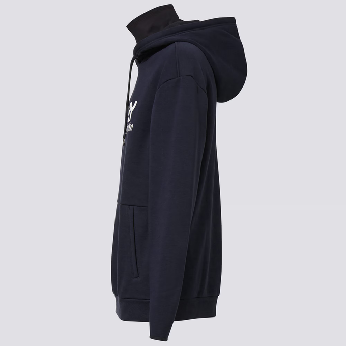 Mikina Oakley Rider Long 2.0 Hoodie Black/White