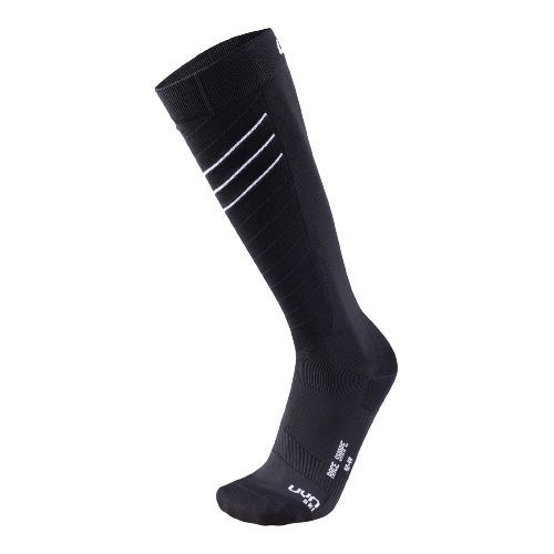 Lyžařské ponožky UYN Woman Ski Race Shape Black/White - 2025/26